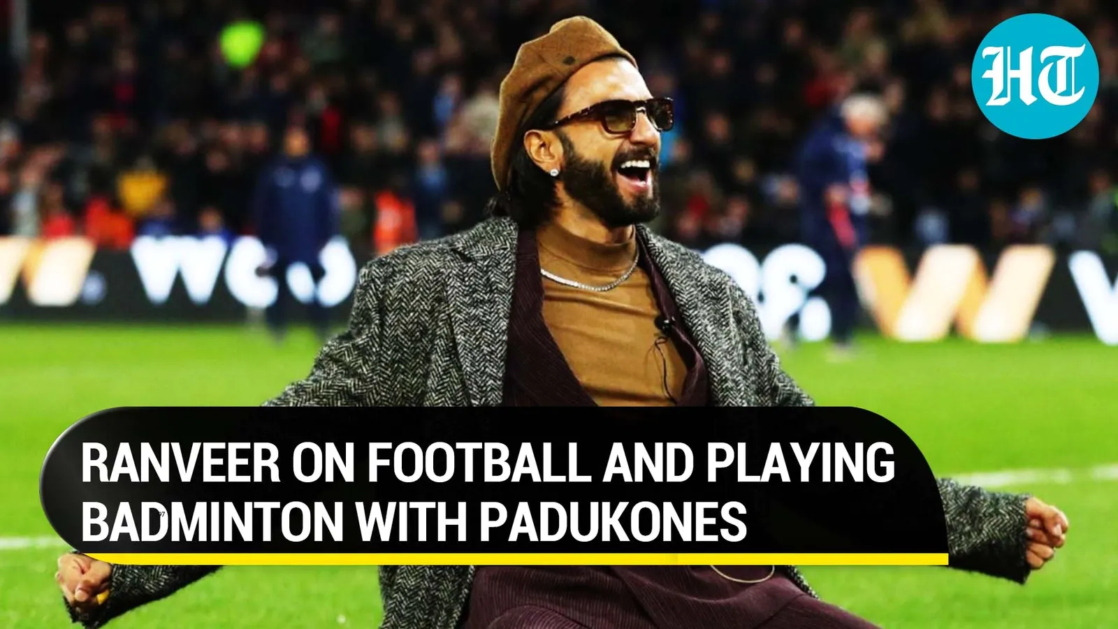 Ranveer Singh talks football and losing in badminton to Deepika Padukone