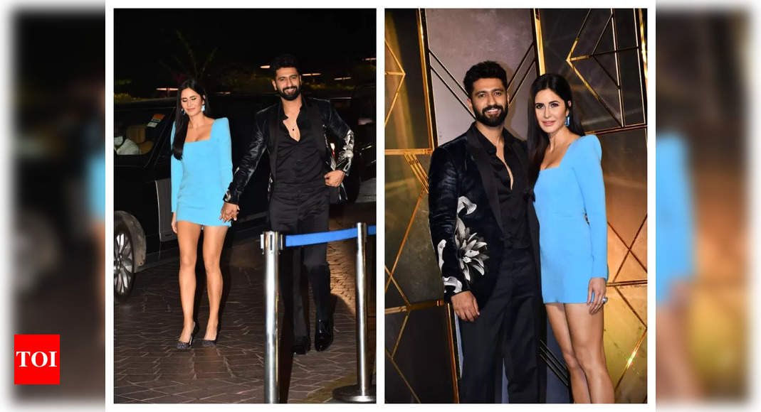 Vicky Kaushal and Katrina Kaif make their first red-carpet look after marriage holding arms; followers name them ‘scorching couple’ – See pictures – Instances of India